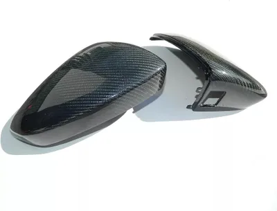 Produktbild von Carbon Spiegel Kappen Cover Spiegelkappen Mirror Housing für AUDI A3 8Y RS3 S3