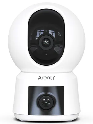 Zdjęcie produktu dla Arenti Indoor Wi-Fi 3MP+3MP Dual-lens Pan-Tilt Camera