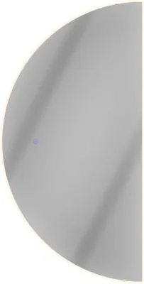 Produktbild von Planetmöbel LED Spiegel NIVORA halbrund 50×100 cm, dimmbar