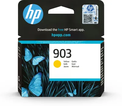 Image de HP 903 Yellow Original Ink Cartridge (315 pages)