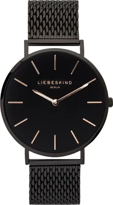 Produktbild von Liebeskind Berlin Herren Hybrid-Armbanduhr Edelstahl 38 mm Quarz 5 ATM wasserdicht minimalistisch LT-0156-MQ
