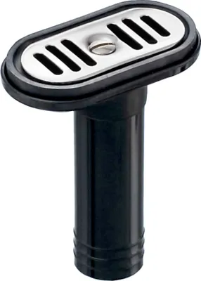 Produktbild von TG-Kunststoffe Spezial-Überlauf versetzt 70 x 33 mm Überlaufsieb gerade / Überlaufverbindung