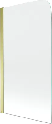 Zdjęcie produktu dla Mexen Felix parawan nawannowy 1-skrzydłowy 70 x 140 cm, transparent, złoty - 890-070-001-50-00
