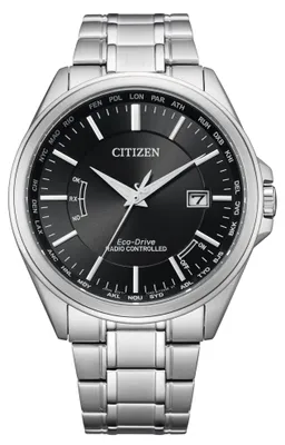 Produktbild von Citizen Herren Armbanduhr CB0250-84E Funk Eco Drive Edelstahl