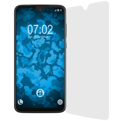 Produktbild von 2er-Pack PhoneNatic Displayschutzfolien matt  kompatibel mit Motorola Moto G7