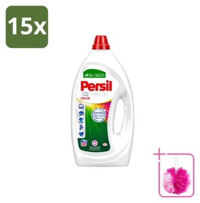Produktbild von 15 x Persil Professional Color Gel Flüssigwaschmittel für Buntwäsche - Sparpackung - 15 Stücke