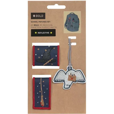 Produktbild von Lässig Bold Match Witchery School Patches Set 3tlg.