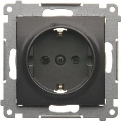 Produktbild von Kontakt-Simon DGSZ1CZ.01/48, Anthrazit, Kunststoff, IP20, 250 V, 75 mm, 42,5 mm