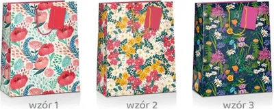 Zdjęcie produktu dla Torba Prezentowa Flower 45X33X10Cm Mix
