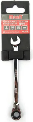 Produktbild von Ratschenschlüssel 8 mm Schraubenschlüssel Maulschlüssel Ringschlüssel CR-V