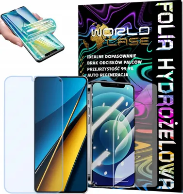Zdjęcie produktu dla Folia Hydrożelowa Ochronna Do Poco X6 Na Ekran Mocna Wytrzymała