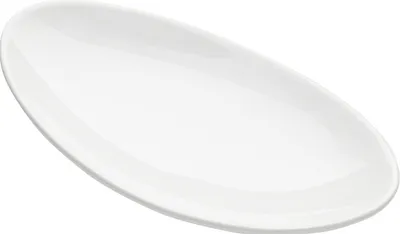 Produktbild von HobbyFun Keramik Seifenschale oval 7.5x14 cm Seifenhalter Badezimmerablage