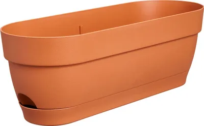Produktbild von elho® Vibia campana Balkonkasten Terracotta 50 cm - Kunststoff