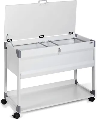 Produktbild von DURABLE Hängemappenwagen SYSTEM 100 MULTI TOP, 378710 grau