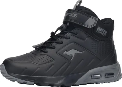 Produktbild von KangaROOS KX-Molbo Mid EV High-Top Kinder Uni Sneaker Warmfutter schwarz , Schuhgröße:29 EU