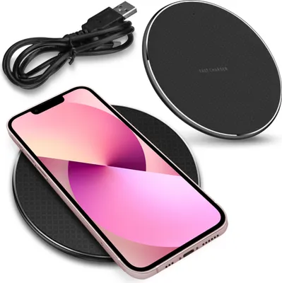 Produktbild von Qi Wireless Schnell Ladestation Apple iPhone 13 Serie 15W 10W Induktiver Charger