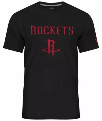 Image de T-Shirt NBA Houston Rockets New Era team logo Noir pour Homme