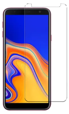 Produktbild von 2x Panzerglas für Samsung Galaxy J4 Plus Glas Folie Displayschutz Schutzfolie