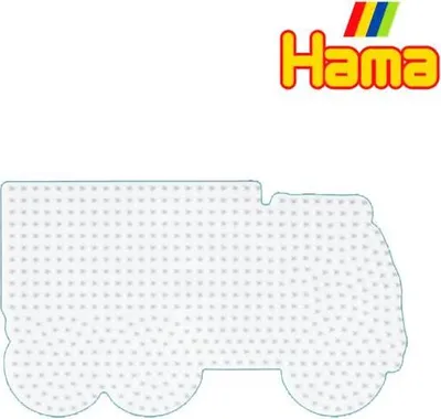 Immagine prodotto di Hama® Iron on beads Midi - Pegboard Brummi bianco