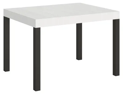 Immagine prodotto di Tavolo Allungabile 110-194x70x77 cm Everyday Bianco Frassino e Antracite