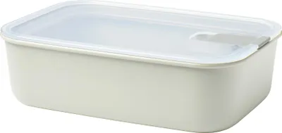 Produktbild von Mepal – Frischhaltedose EasyClip – Schüssel mit Deckel & Klickverschluss – Geeignet für Mikrowelle, Dampfgarer, Kühl- und Gefrierschrank – Luftdicht & auslaufsicher – 1500 ml – Nordic white