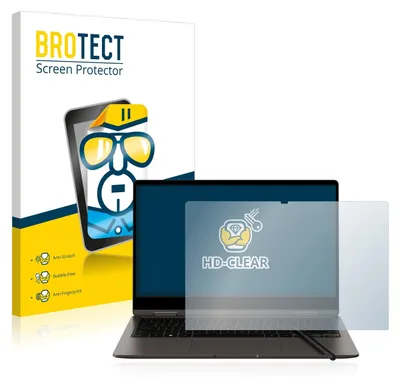 Produktbild von Für Samsung Galaxy Book3 360 13" Schutzfolie BROTECT Displayschutz Display Schutz Folie Klar Transparent
