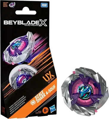 Produktbild von Beyblade X Scale Shark 4-50UF Booster Pack, 8 Jahr(e)