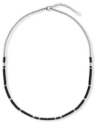Immagine prodotto di Elegante collana da uomo in onice MLJ570