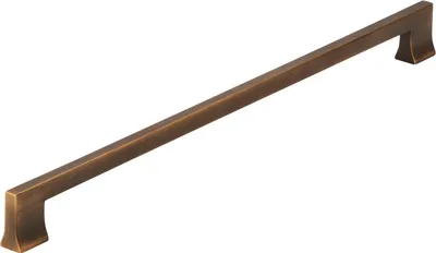 Immagine prodotto di Maniglia per mobili Siro Beres LA320 - maniglia per mobili - maniglia quadrata per mobili - zinco ottone pressofuso nero spazzolato