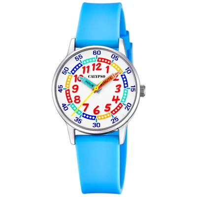Produktbild von Calypso Kinder Analog Uhr Fashion PUR Armbanduhr hellblau UK5826/2