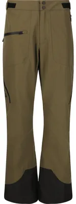 Image de SLOPE Zuki Pantalon de ski pour homme, membrane W-PRO 15000, couleur vert/noir, taille M