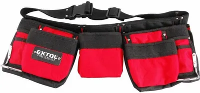 Obrázok produktu pre Opasok na náradie Extol Premium, 7 vreciek, nylon, max. obvod 114 cm