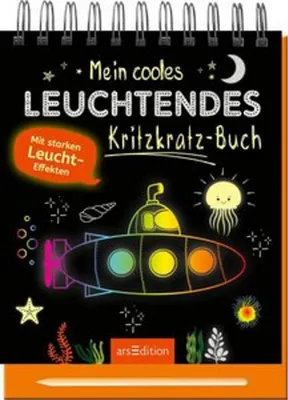 Produktbild von Mein cooles leuchtendes Kritzkratz-Buch