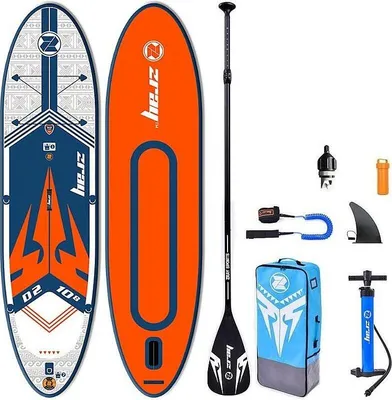 Zdjęcie produktu dla ZRAY D2 SUP Board Stand Up Paddle aufblasbar Surfboard Paddel 325x81x15cm