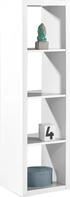 Produktbild von Raumteiler - Weiß - 41 x 147 cm - mit 4 Fächern