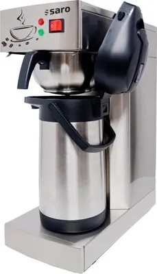 A coffee machine with a thermal carafe.