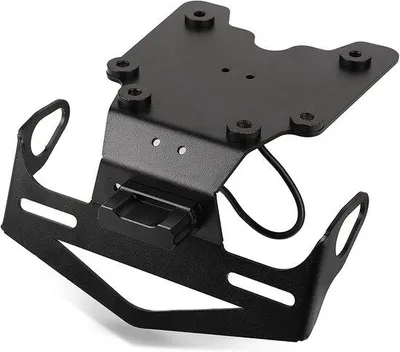 Immagine prodotto di Portatarga in acciaio inossidabile per moto, robusto ed elegante, 1 pezzo