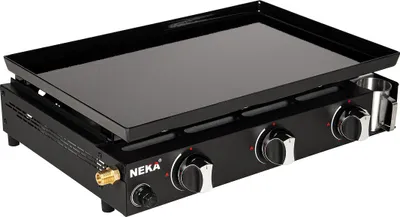 Produktbild von Gasgrill Gas Board 3 Brenner Kochfläche 53x36 cm Schwarz B58,5xT41xH14,5 cm