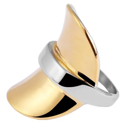 Produktbild von Akzent Damen-Ring aus Edelstahl