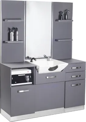 Produktbild von GABBIANO Friseurwand mit Waschbecken B085