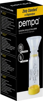 Produktbild von Pempa AS100 - Inhalationskammer mit Baby-Maske (0-18 Monate)