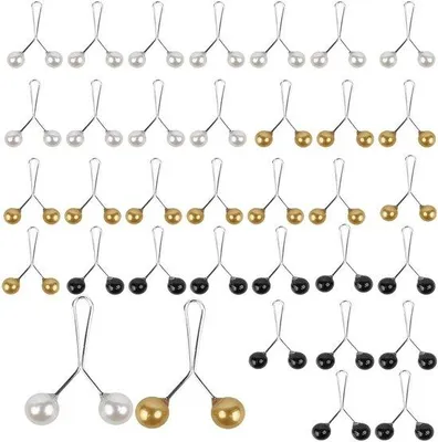 Produktbild von Sicherheitsnadeln 36 Stück bunt für Schmuck und Accessoires