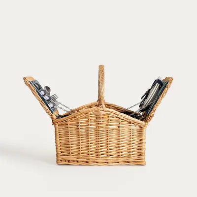 Obrázek produktu pro HOMLA TRIVELLE Piknikový koš pro dvě osoby 38 x 27 x 19 cm