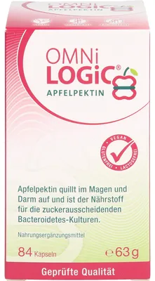 Zdjęcie produktu dla Omni Logic Apple Pectin Capsules 84 kapsułki