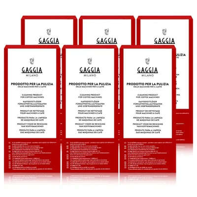 Produktbild von Gaggia Milano Kaffeefettlöser Tabletten 6 Tabs für Kaffeevollautomat (6er Pack)