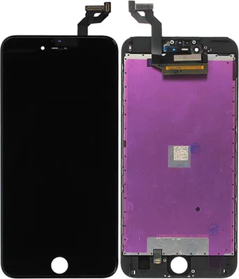 Produktbild von Apple iPhone 6s Plus LCD Display + Touchscreen, schwarz (Refurbished)