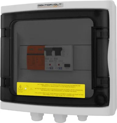 Produktbild von Solar Anschlusskasten Photovoltaik AC 20A Überspannungsschutz Typ 265 Doktorvolt 9498
