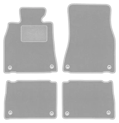 Immagine prodotto di Tappetini in moquette per Lexus LS III 2000-2006 (berlina) – set 4 pezzi, grigi, su misura – Wielganizator OSLO