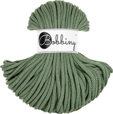 Produktbild von Bobbiny Premium 5 mm 50 m Eucalyptus Green Schnur