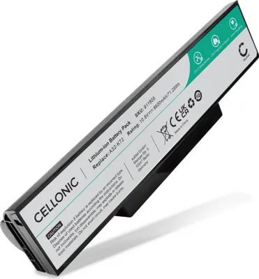 Immagine prodotto di CELLONIC 1x Batteria per PC portatile Compatibile con ASUS X73S, K73S, N73S, – (6600mAh, 10.8V)